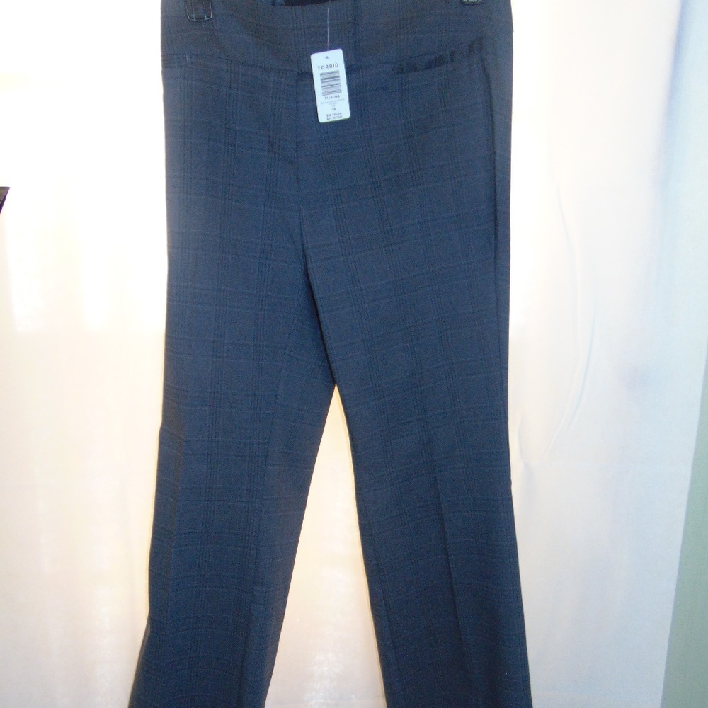 TORRID Trouser Millennium Stretch Grey SZ 18R NWT
